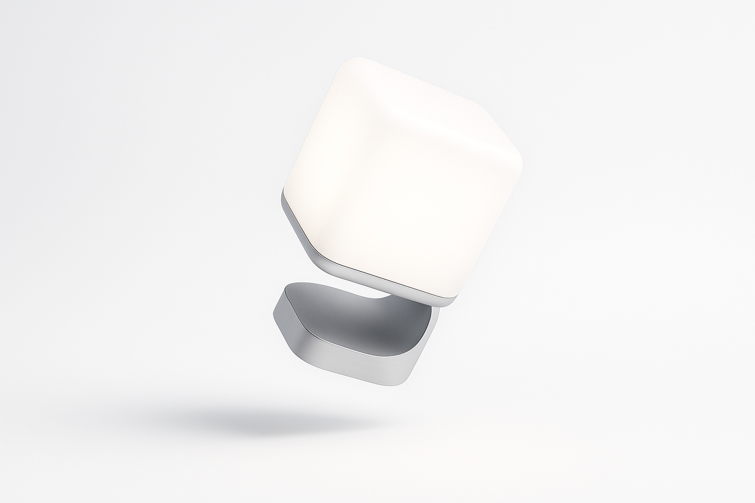 Luma Device floating in minimal composition